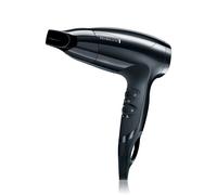Remington Secador de Pelo Pequeño Compact, Secador de Viaje, 1800 W, Concentrador, 3 Temperaturas, 2 Velocidades, Función Eco Ahorro Energía, Rejilla Trasera Desmontable, Gancho Para Colgar, D5000