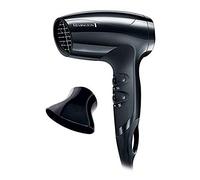 Remington D5000 Secador de pelo con asa, potente 1800 W, color negro