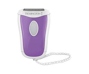 Remington Depiladora Mujer Smooth & Silky Compact, Afeitadora Femenina, Depiladora Eléctrica Inalámbrica, Diseño Compacto, Ideal para Viajar, Resistente al Agua, Funciona con Pilas, WSF4810