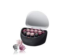 Remington Set de Rulos Ionic Rollers, Rulos Calientes, Iones para Cabello Sin Encrespamiento, 20 Rulos para el Pelo: 4 de 20 mm, 10 de 23 mm y 6 de 27 mm, 20 Pinzas, Indicador Encendido, H5600