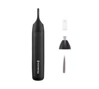 Remington Kit de detalles faciales Trim and Fit - Recortadora de vello para orejas, cejas y nariz con pinzas y peine para cejas, NE8000