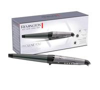 Remington Rizador cónico [19-32 mm, Intelligent StyleAdapt™ ajusta el calor al cabello] PROluxe You (cerámica y diamante, 9 ajustes de 130-210 °C, calentamiento rápido, rizos duraderos) CI98X8