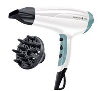 Remington Secador de Pelo Shine Therapy, Iónico, Cabello Sin Encrespamiento y Más Brillante,2300 W, Concentrador y Difusor, 3 Temperaturas, 2 Velocidades, Rejilla Trasera Desmontable, D5216