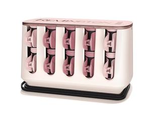 Remington Set de Rulos Proluxe, Rulos Calientes, Tecnología OPTIHeat, Peinados Duraderos, 20 Rulos para el Pelo: 8 Medianos 25 mm y 12 Grandes 32 mm, Diseño Compacto, Indicador Encendido, H9100