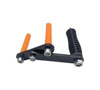 Remitente fuerte con cara antideslizante, plan ergonómico para un manejo seguro de sustancias en sectores estrechos, herramienta de cartón yeso antideslizante