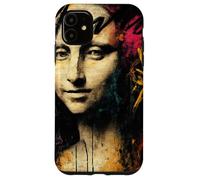 Remix urbano al estilo graffiti de Mona Lisa Carcasa para iPhone 11