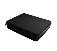 RemixAst Estuche de transporte rígido, estuche de almacenamiento portátil con inserto de espuma, contenedor impermeable para StarLink Mini Kit con sistema de gestión de cables, color negro