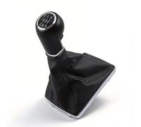 RemixAst Pomo De Opel Para Astra H 6 Velocidades, Palanca De Cambio Con Cubierta Y Marco Cromo, Para 0Pel Para Astra Lll Para H 1.6 Para Vauxha Ll 2004-2010