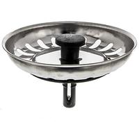 Remle - Tapón fregadero Teka 80mm - Con Rejilla - Inoxidable