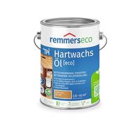 Remmers Aceite de cera dura [eco] roble claro, 2,5 litros, para interior, base natural, 3 en 1: mancha, aceite y sellador en uno, antideslizante, vegano