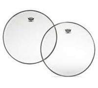 Remo cabeza de banjo, transparente, 11-2/16 pulgadas de diámetro, cuello alto