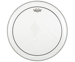 "Remo 18"" Pinstripe clear"