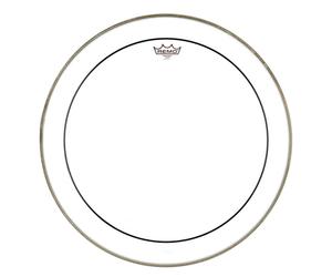 "Remo 22"" Pinstripe Clear Bass Drum"