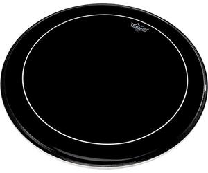 "Remo 24"" Pinstripe Ebony Bass Drum"