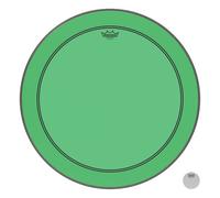 Remo Powerstroke 3 Colortone Green Bass Drum Head, 26" P3-1326-CT-GN