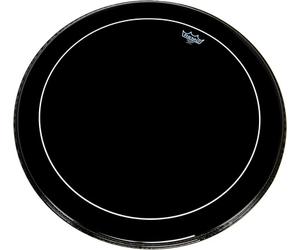 "Remo 26"" Pinstripe Ebony Bass Drum"