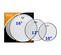 Remo Ambassador Clear Tom Pack - 10 12 16" Heads