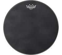 Remo Black Suede serie Snare Side Drumhead, Mate Negro 13 pulgadas