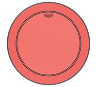 Remo Colortone Powerstroke 3 - Cabezal de tambor transparente de 55,8 cm, P3-1322-CT-RD, color rojo