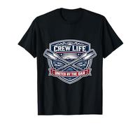 Remo Crew Life United by The Oar Team Lema Remero Cita Camiseta