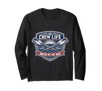 Remo Crew Life United by The Oar Team Lema Remero Cita Manga Larga