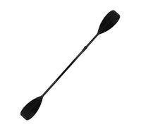 Remo de kayak de fibra de carbono - 2 piezas de eje ligero ajustable, remo suave para turismo, remo rápido en el lago del río, equipo de barco de viaje compacto, equipo marino resistente | para