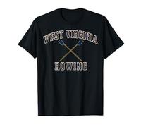 Remo de la tripulación de West Virginia Camiseta