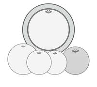 Remo Emperor Clear Complete Pack - 12 13 16" Heads w/22 P3 + Free 14 Emperor