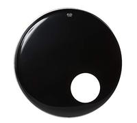 "Remo Encore 20"" Amba. Ebony BD hole"
