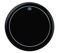 Remo ES-0615-PS Ebony P"stripe Drum Head, 15"