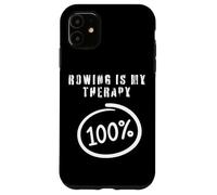 Remo es mi Terapia 100% Divertido Entrenamiento de Remo Equipo de Remo Carcasa para iPhone 11