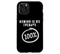 Remo es mi Terapia 100% Divertido Entrenamiento de Remo Equipo de Remo Carcasa para iPhone 11 Pro