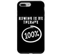 Remo es mi Terapia 100% Divertido Entrenamiento de Remo Equipo de Remo Carcasa para iPhone 7 Plus/8 Plus