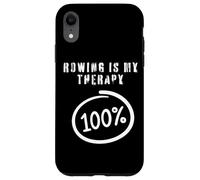 Remo es mi Terapia 100% Divertido Entrenamiento de Remo Equipo de Remo Carcasa para iPhone XR