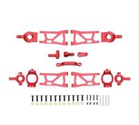 Remo Hobby Smax 1631 1635 1651 1655 - Brazo de suspensión de metal, bloque de dirección, soporte de eje C, kit de piezas de actualización de coche RC (putrefacción)