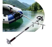 Remo motorizado kayak Propulsor Marino Accionado Taladro Inalámbrico, Kit Hélice Eléctrica Portátil Fuera Borda, systems Propulsores Bricolaje (motor No Incluido)(With Bracket,Long 1.25m/49.2")