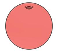 Remo parche de batería Colortone Emperor Clear Rojo - 15" - BE-0315-CT-RD