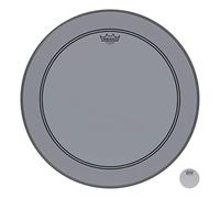 Remo parche de batería Colortone Powerstroke 3 Clear Humo - 22″ - P3-1322-CT-SM