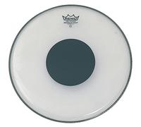 Remo parche de batería CS Ambassador transparente con Black Dot en la superficie del parche bombo 22" - CS-1322-10