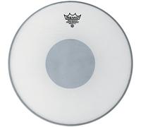Remo parche de batería CS Emperor blanco rugoso - Punto negro en la cara inferior - 12" - BE-0112-10