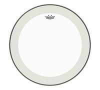 Remo parche de batería Powerstroke 4 Transparente - Con aro amortiguador de 3 mil - 13″ - P4-0313-BP