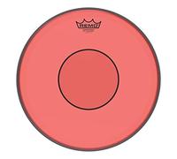 Remo Parche de percusión Colortone Powerstroke 77 Clear - Rojo - 14" - P7-0314-CT-RD