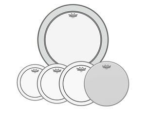 Remo Pinstripe Complete Pack - 12 13 16" Heads w/22 P3 + Free 14 Ambassador