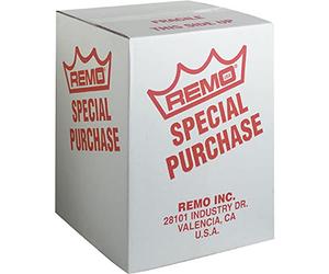 Remo PP-5014-BA - Pack especial que contiene 50 x BA-0114-00 Ambassador arenado para tom