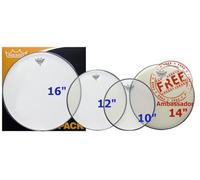 Remo ProPack 10", 12", 16" Emperor Clear