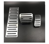 Remodelación de automóvil para A1 A3 Q2 Q3 para Sportback para TT Reposapiés del Acelerador Almohadilla metálica Decora los Pedales del Freno (H)