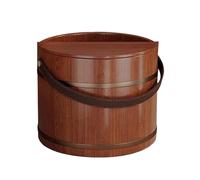 Remojador de pies de madera - Tazón barril para aliviar el estrés 9,84x12,2 pulgadas, bañera para remojo pies | Cubo baño con patas madera | paara Lavandería Lavado Manos Sauna Hogar