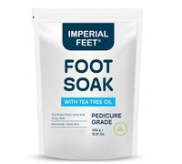 Remojo para Pies de Calidad de Pedicura con Aceite de Árbol de Té y Sal de Epsom | Ayuda a Tratar Hongos en las Uñas y Pie de Atleta - Hidratante y Desodorante para Pies | Remojo Exfoliante para Pie