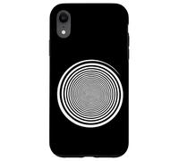 Remolino Blanco Autohipnosis Hipnótico Trance Música Trippy Remolino Carcasa para iPhone XR