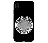 Remolino Blanco Autohipnosis Hipnótico Trance Música Trippy Remolino Carcasa para iPhone XS MAX